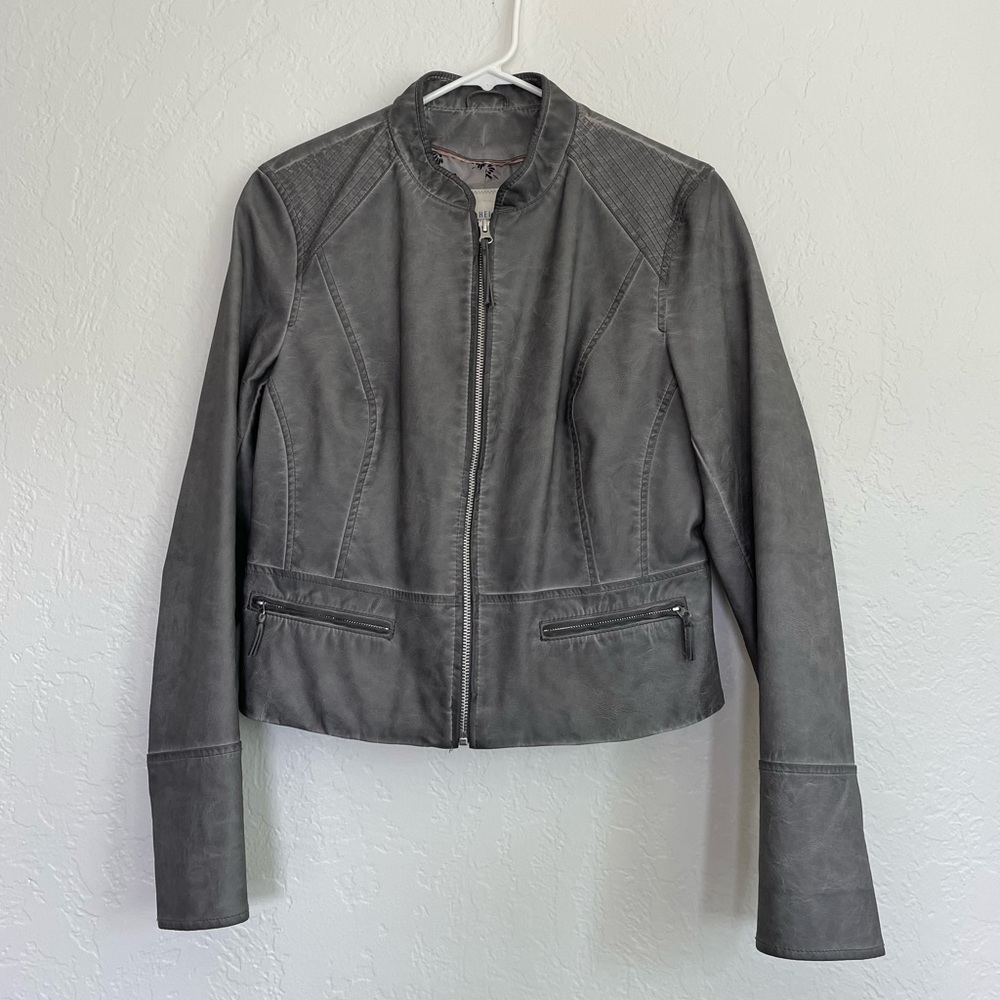 Vegan leather jacket from Anthropologie